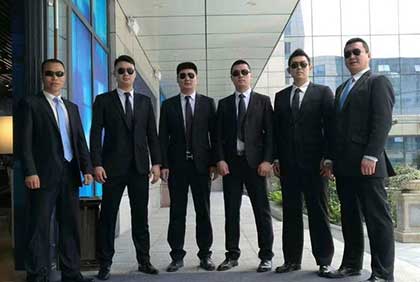 職業(yè)保鏢照片